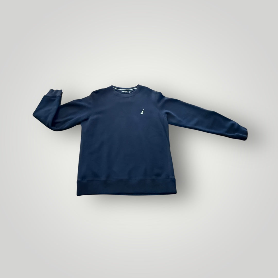 Nautica Navy Blue Crewneck Sweatshirt Men’s Size Large